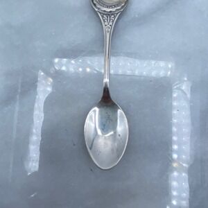 Bruce‎ Sterling Souvenir Spoon Silver Washington DC Capitol Vintage 3.5" Collect